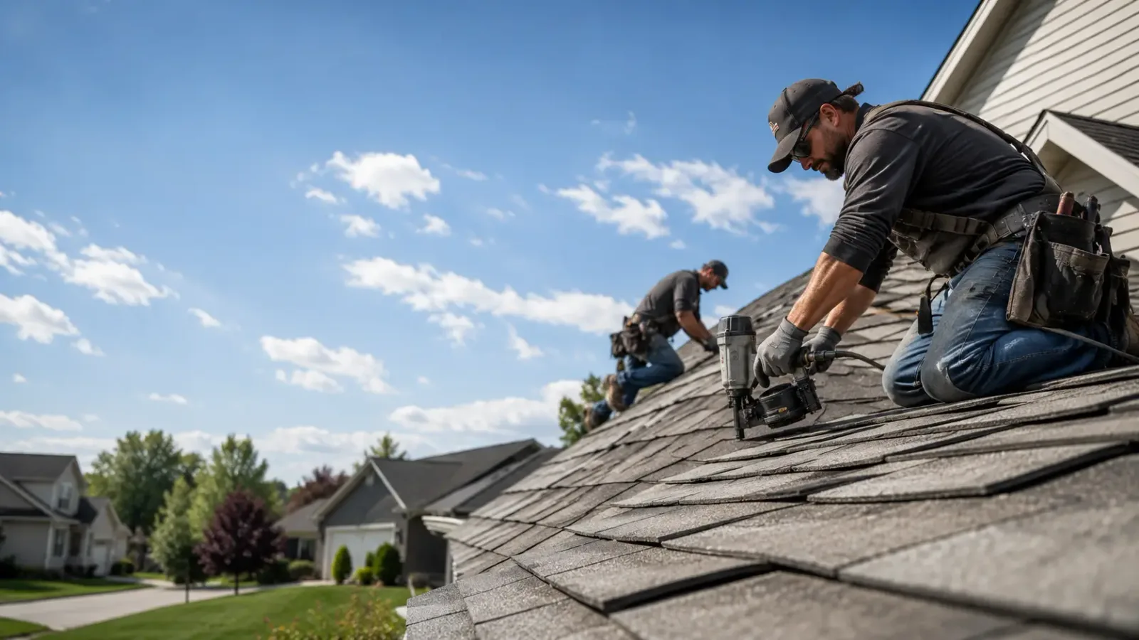 Storm Damage Roof Repair in Vida, OR near me
